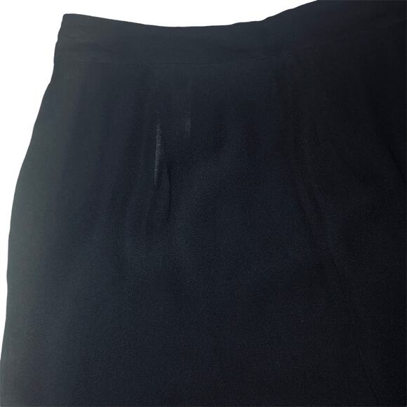 Massimo Dutti Black Trousers - Size 4 - Picture 8 of 12
